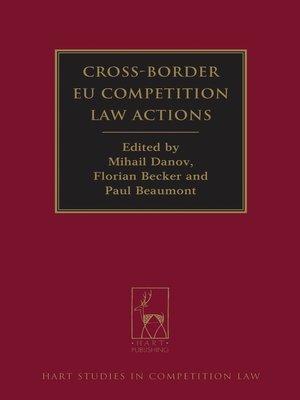 cover image of Cross-Border EU Competition Law Actions